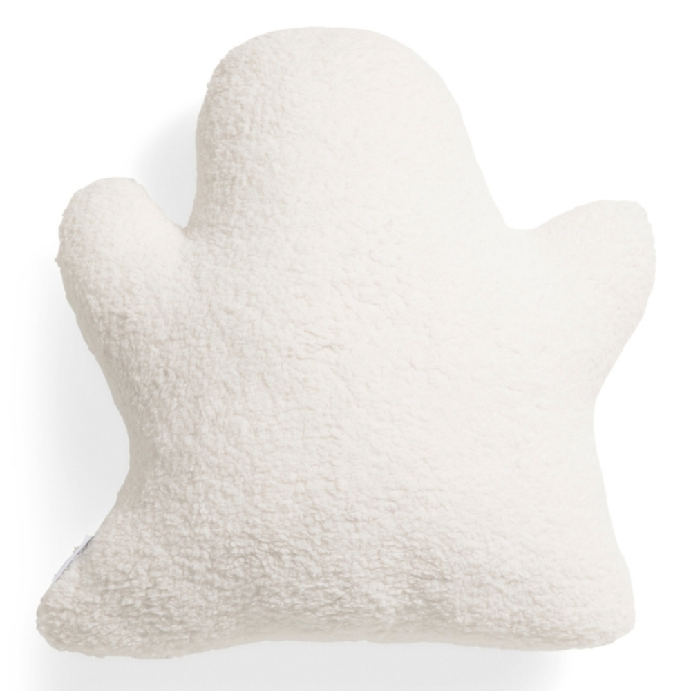 🤍▪️Martha Stewart ▪️Cute Ghost Shaped Plush 19x 22in Pillow - Picture 2 of 2